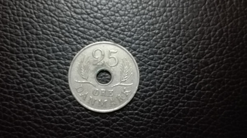 Moneda 1967 25 Ore Danmark