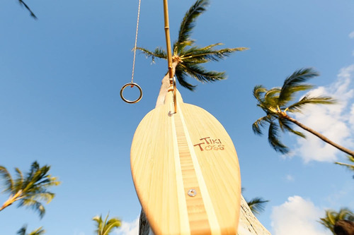 Juego De Lanzamiento De Gancho Y Anillo Tiki Toss