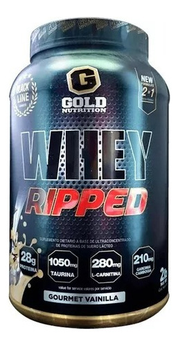 Whey Ripped Protein 2 Lbs Gold Nutrition