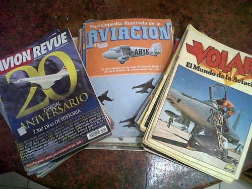 Revista Y Enciclopedia Ilustrada Revue, Aviación Y Volar