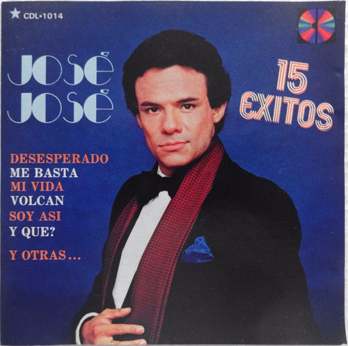 José José 15 Éxitos Cd