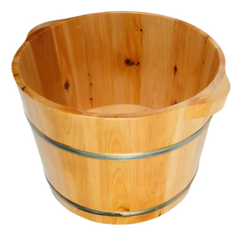 Lavabo De Madera Para Pies, Barril Para Pedicura Con Doble