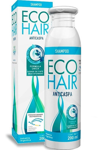 Shampoo Ecohair Anticaspa Botella 200 ml