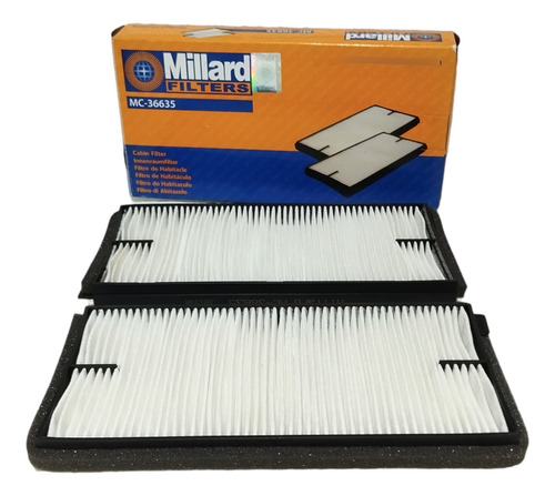 Filtro De Cabina Antipolen Grand Vitara Xl5 Millard Mc-36635