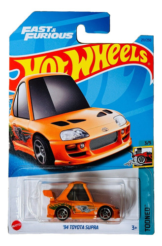 Hot Wheels - Vehículo '94 Toyota Supra - C4982