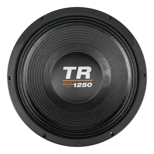 Altavoces de woofer Triton Tr1250 12, 1250 W Rms, 4 ohmios, color negro