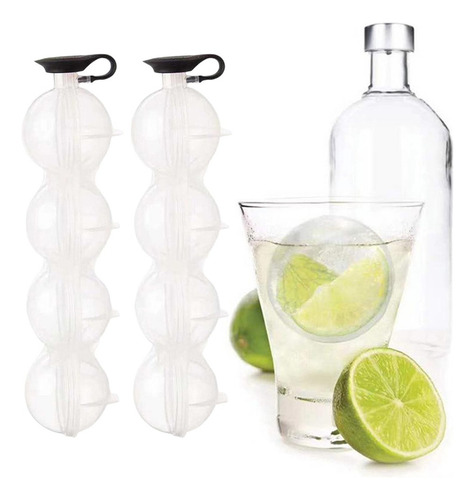 Qg1 Ice Cube Ball Maker Whisky Cóctel Molde 3d Barra De