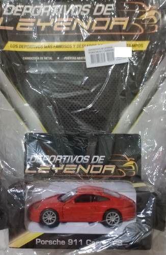 Deportivos De Leyenda Porche 911 Carrera S Escala 1:38