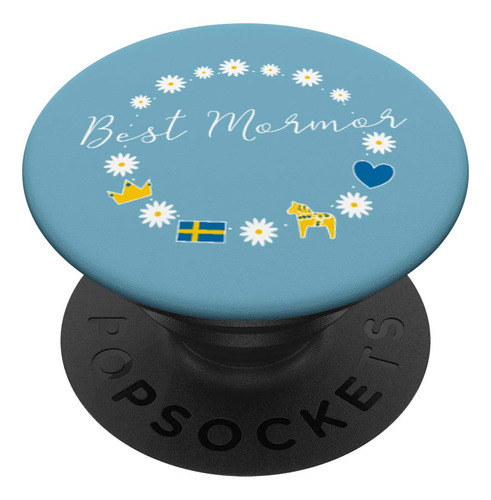 Best Mormor Sueco Abuela Suecia Popsockets Agarre Soporte