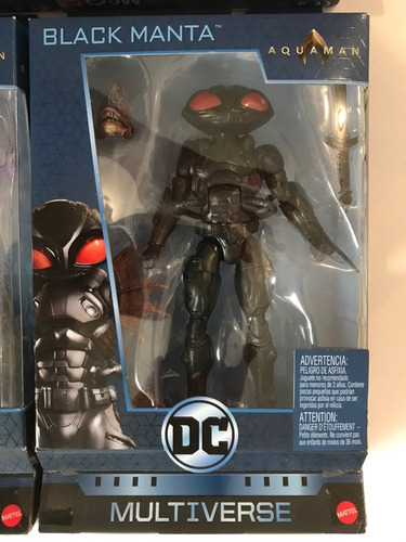 Aquaman Complete Wave Dc Multiverse Mera Black Manta Orm Dc (Usado)
