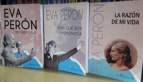 Combo Eva Peron X Tres Titulos 