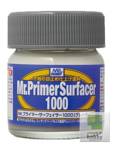 Mr Hobby Mr. Primer Surfacer 1000 Sf-287 40ml Rdelhobby Mza