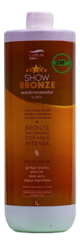 Show Bronze Bronzeamento Instantâneo Secagem Rapida 1 Litro