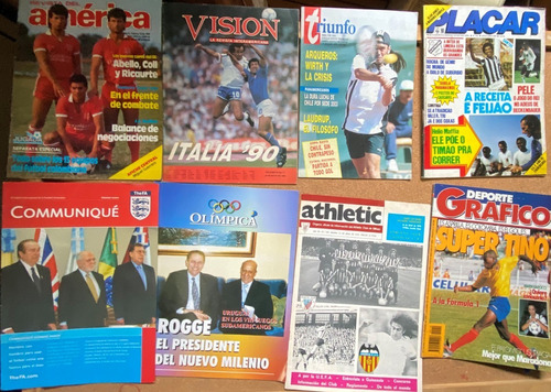 12 Revistas Deportes Fútbol, Lote, Cf205
