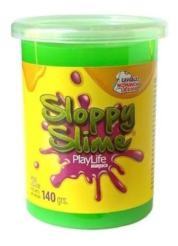 Slime Sloppy 140g Art Kids Varios Colores Acrilex 14001