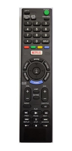 Controle Remoto Compatível Tv Sony C Netflix Rmt-tx1028 