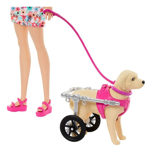 Muñeca Barbie Y Mascota