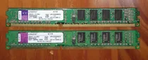 Comprar Memoria Ram Pc 4gb (2x2gb) Ddr3 1333mhz Pc3 10600 Kingston