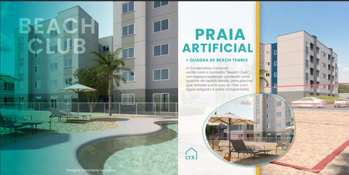 Apartamento Modelo Sacada Com Churrasqueira, Localizada No Chapéu Do Sol