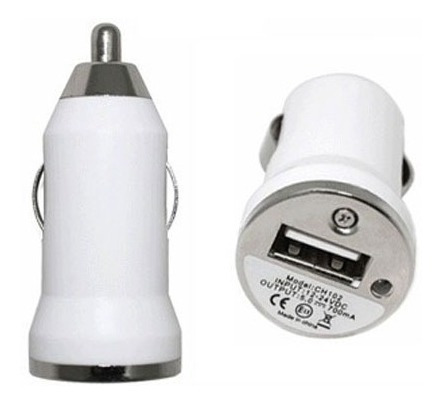 Imagen 1 de 2 de Cargador De Celular Para Auto / 5v 1a iPhone Android
