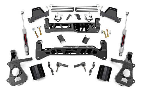 Rough Country Kit Elevacion Suspension 7  Para Chevy Gmc 2wd