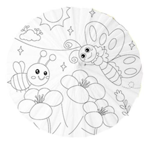 De Papel Para Colorear Niños Dibujando 236 Flor De Mariposa
