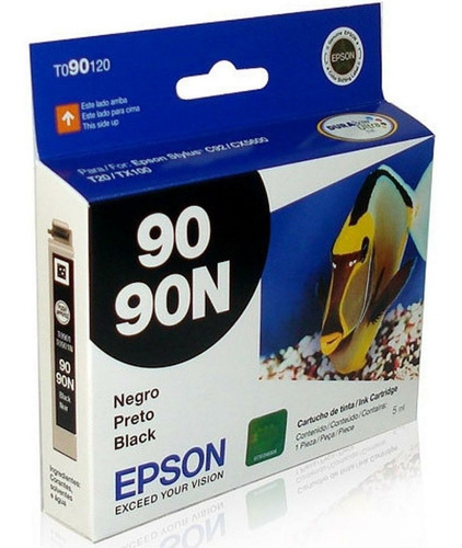 Cartucho Epson T090120 90 Negro C92 Cx5600 T20 21 Tx110