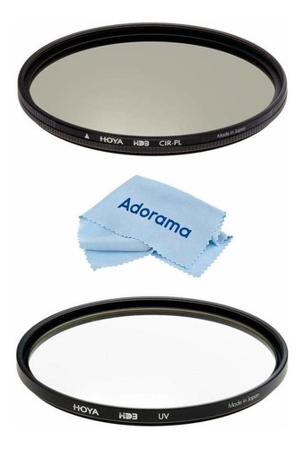 Kit Filtro Polarizador Uv Circular Hd3 2.441 in Paño