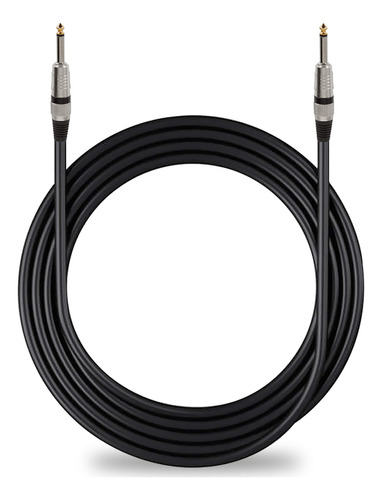 Cable Profesional Pyle Pro Para Altavoz Clavija 1 4 Negro
