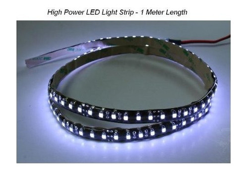 Tira De Luz Led Alta Potencia Color Blanco Para Auto Avion