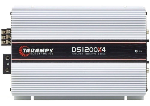 Imagem 2 de 3 de Módulo Taramps Ds1200 X4 1200w Rms 4 Canais (4x 300w) 2 Ohms