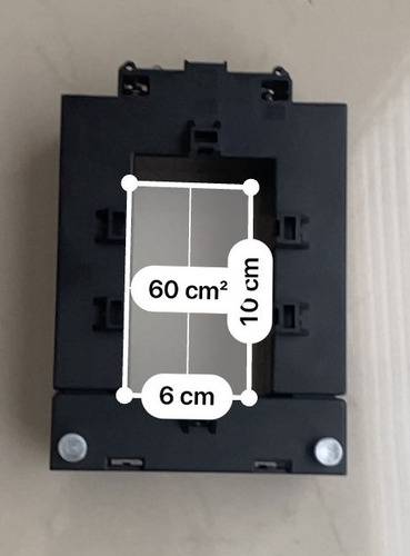 Transformador De Corriente Núcleo Partido 200/5 Amp 24 Mm