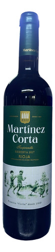 Vino Tinto Martinez Corta Reserva 750 Ml