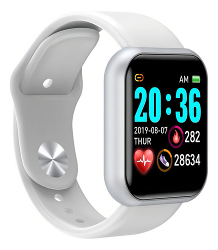 Reloj inteligente digital universal masculino de Appleandroid, color de la carcasa: blanco