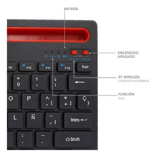 Tablet De 7 Pulgadas 4gb Con Teclado Inalambrico Bluetooth