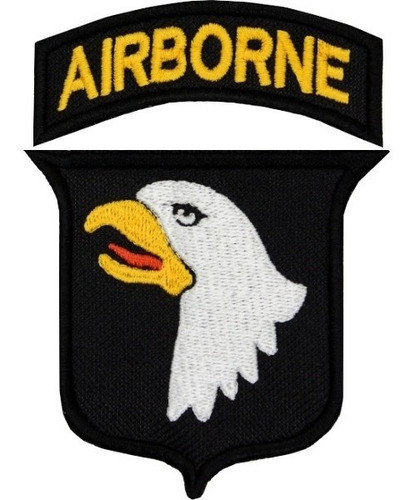 Parche Airbone 101 Army Division Ejercito Usa Aguila Bordado