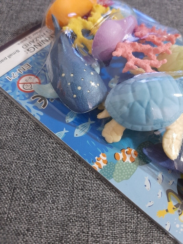Kit Borrachas Japonesas Iwako Animais Do Mar
