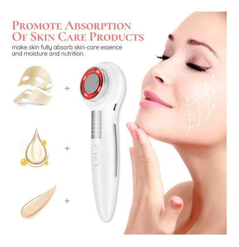 Imagen 9 de 10 de Masajeador Facial Fototerapia Rejuvenecedor