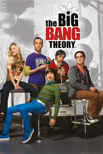 Póster The Big Bang Theory Autoadhesivo 100x70cm#1101