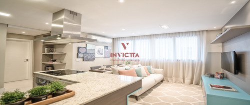 Imagem 1 de 22 de Apartamento Com 1 Dormitório À Venda Com 106.77m² Por R$ 449.485,00 No Bairro São Francisco - Curitiba / Pr - Aa 1445