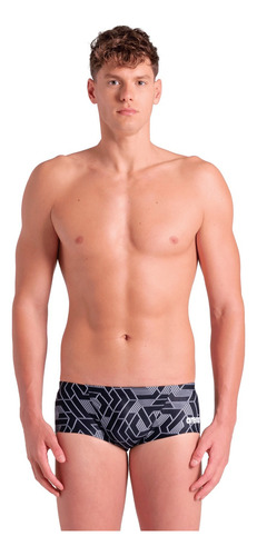 Short De Baño Arena Tiro Bajo Hombre Escape 500 Negro 90f