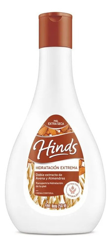 Crema Hidratacion Extrema Piel Extra Seca 250ml Hinds