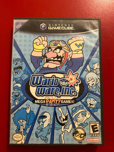 Wario Ware Inc. Mega Party Games Nintendo Gamecube Gc