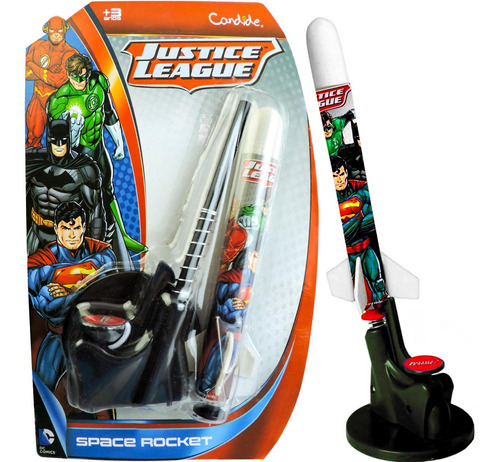 Lançador De Foguete Liga Da Justiça Space Rocket - Candide