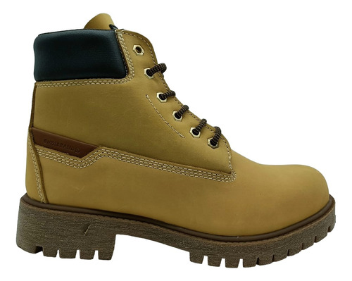 Bota Para Hombre Swissbrand 121 Nobuck Miel 25/30cm