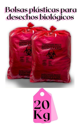 Bolsas Plásticas Para Desechos Biológicos 20 Kgs En Oferta