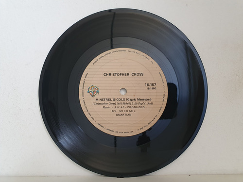 Compacto Christopher Cross Ride Like The Wind 1980