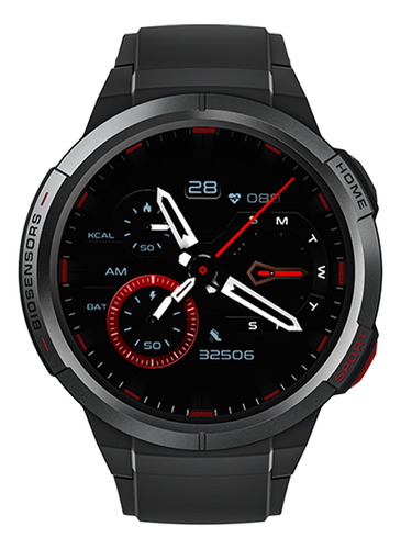 Smartwatch Mibro Gs Amoled 1.43'' Gps 70 Modos Black Color de la caja Negro