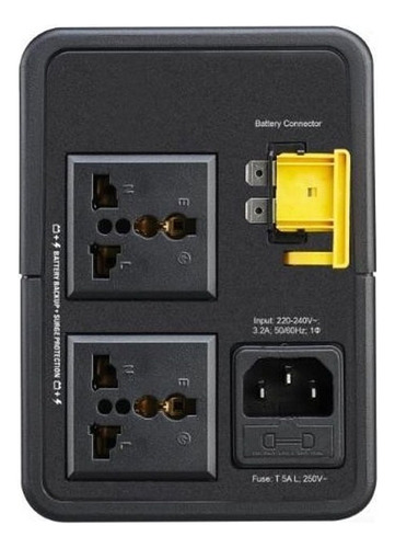 Unidad Easy Ups Apc 700va Color Negro