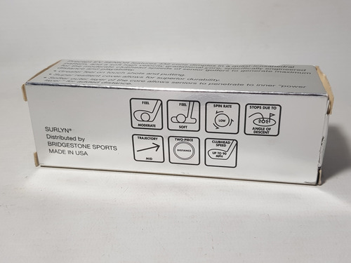 Imagen 3 de 7 de Antigua Caja De Pelotas De Golf Precept Ev Senior Mag 59054